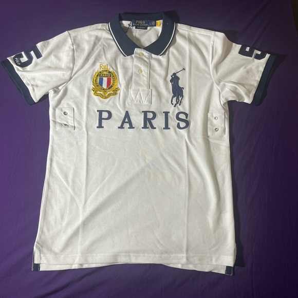 Polo Ralph Lauren Paris Polo Shirt - Picture 1 of 3